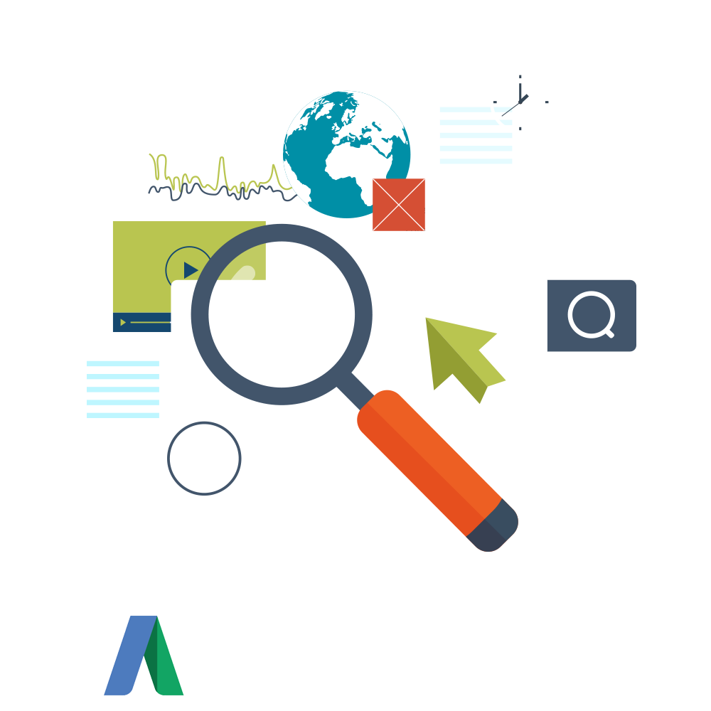 Google Ads, Search Display Ads, Keyword Ads